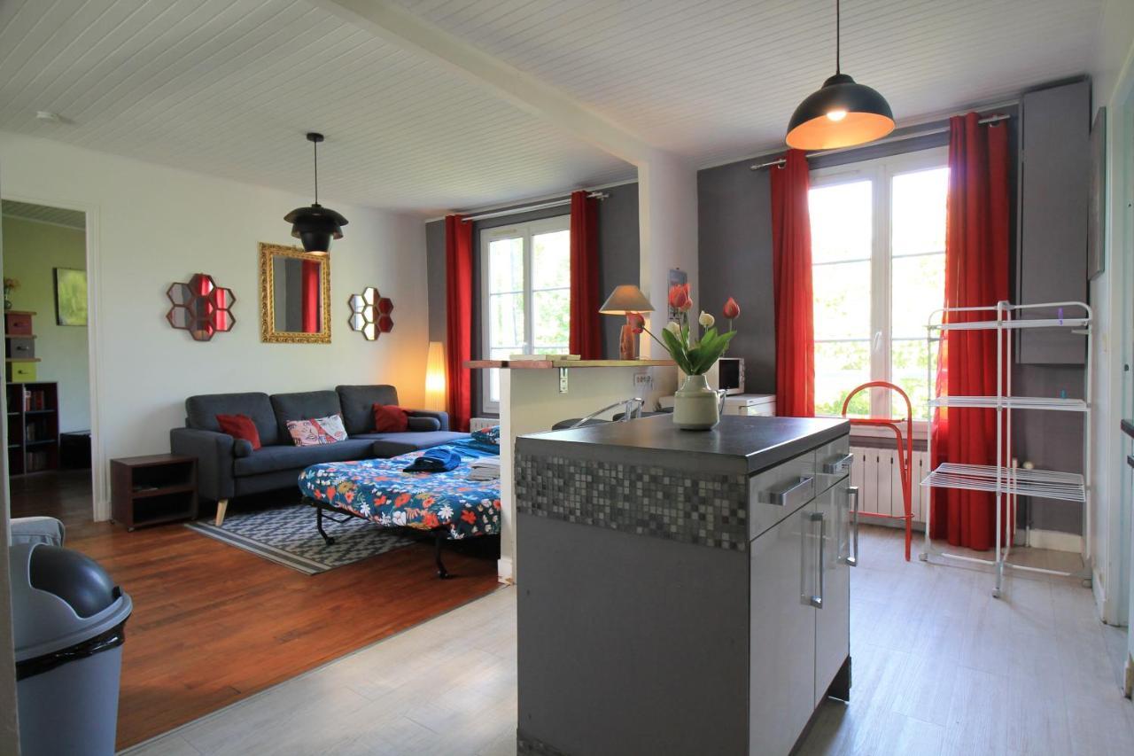 אובון Disponible - Appartement Entier - Ligne H 15Mn Paris-Gare Du Nord, Parking Rue Gratuit, 4 Pers, Station De Train En Face Toutes Les 15Mn, Hippodrome, Cdfas, Universite, Borne Electrique, 1Er Etage מראה חיצוני תמונה